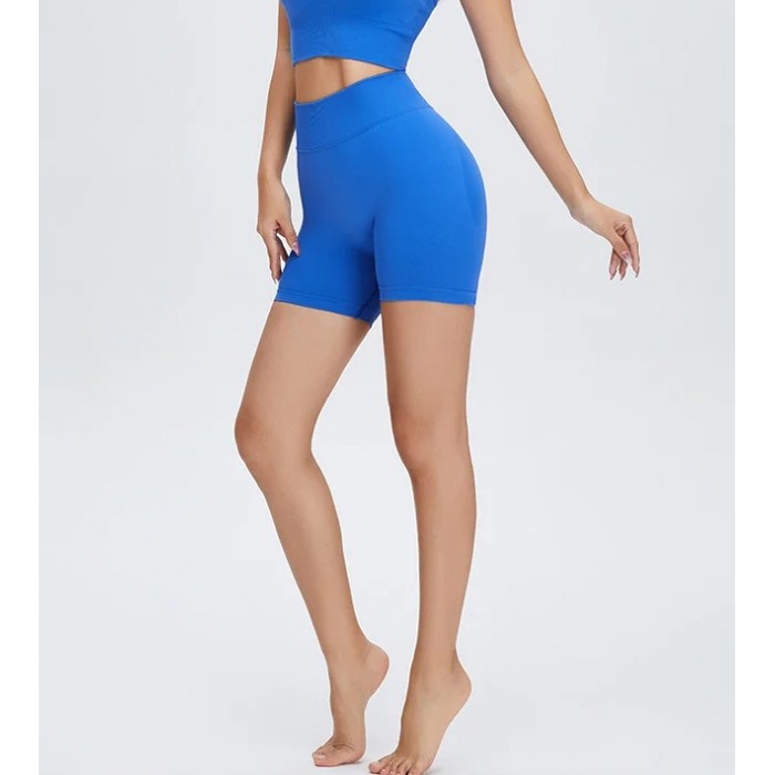 Укорочені шорти безшовні Tracks Shorts PUSH-UP 35 (Blue deepth)